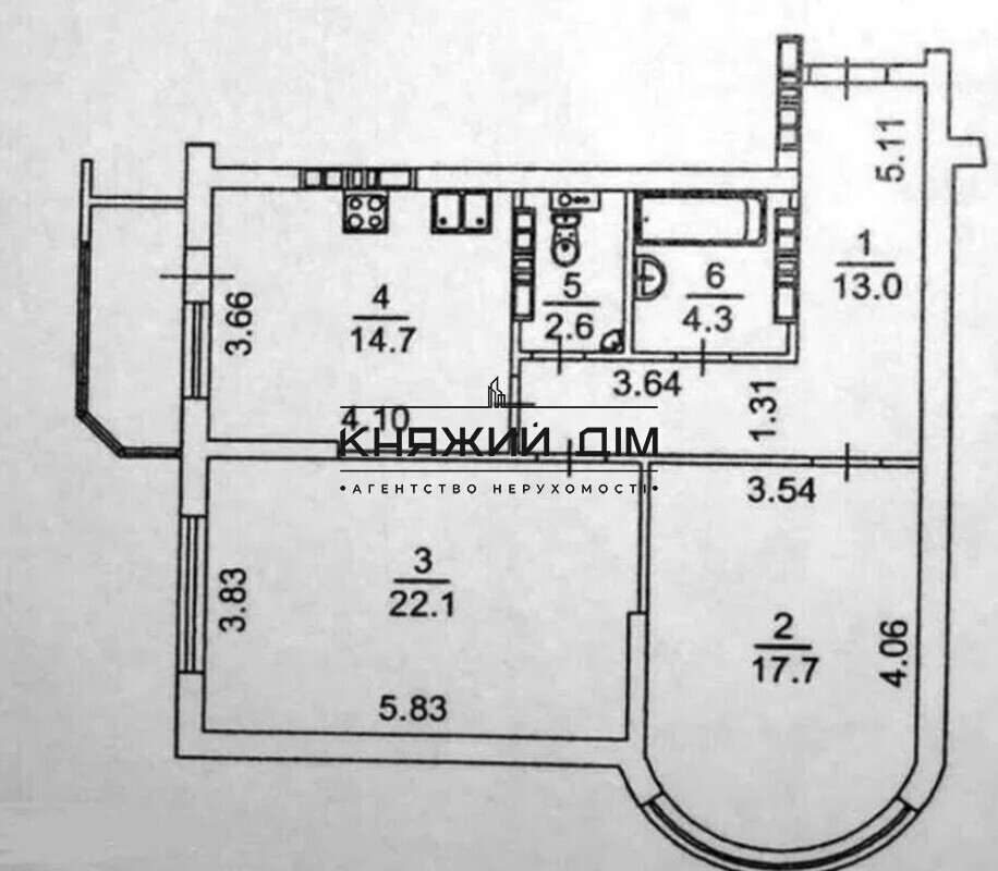 Продаж 2 кімнатної квартири по вул. Єлизавети Чавдар 11 21145740 Київ - фото 8