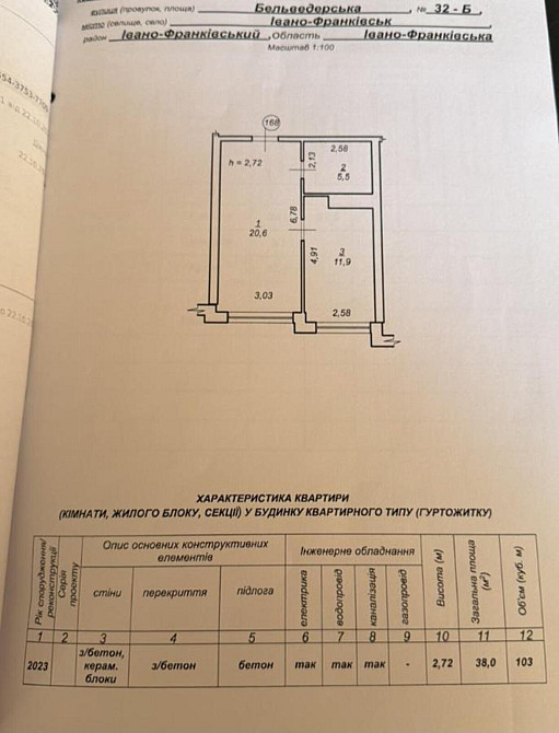 Продаж Квартира 1-кімнатна, 10/13 поверх на Бельведерська вул., 32Б Івано-Франківськ - фото 16