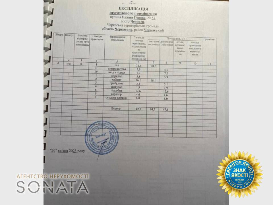 Продаж торгове приміщення на Нижня горова, 57 приміщень - 5, поверх - 1/10 Черкассы - изображение 5
