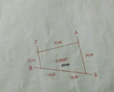 Продаж земельної ділянки 0.1 соток на ул. Польова, 1 Світле - фото 2