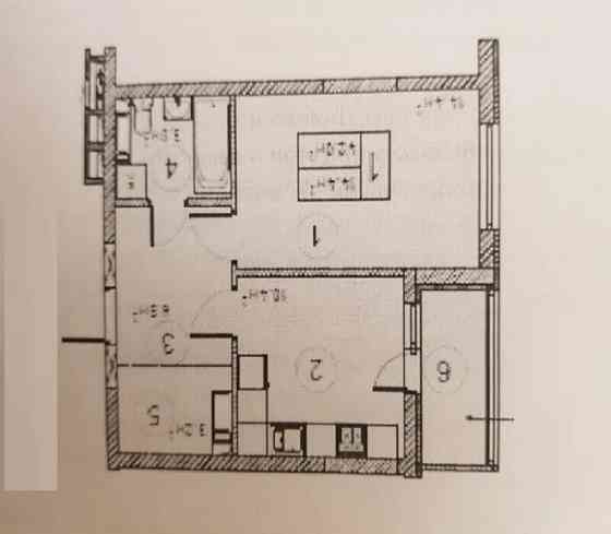 Продаж Квартира 1-кімнатна, 22/25 поверх на улица Ревуцкого, д.40 Киев
