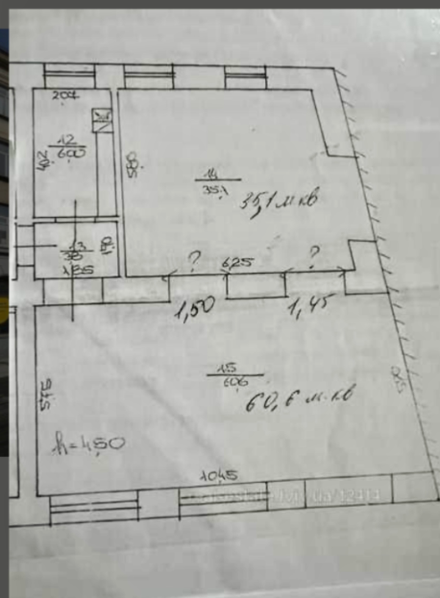 Сдаётся Помещение в жилом доме площадь 105 кв.м 1-й этаж Львов Городоцька 8 Львов - изображение 1