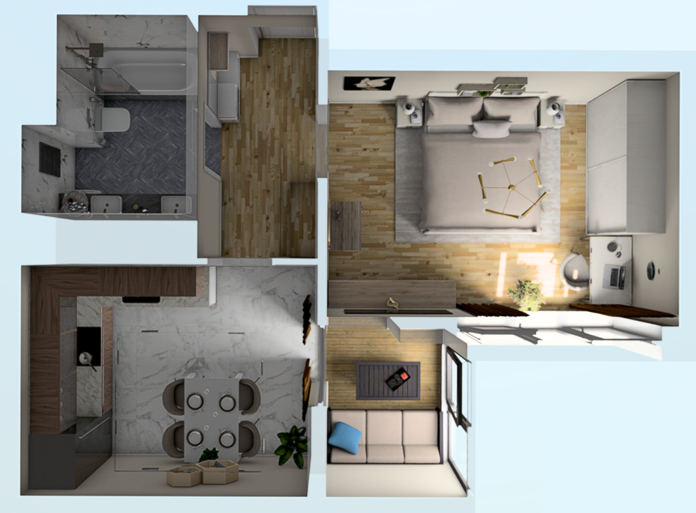 Продаж Квартира 1-кімнатна, 2/9 поверх на вул. Панаса Мирного Івано-Франківськ - фото 6