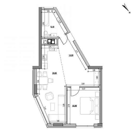 Продаж Квартира на улица Ярославенка L'viv