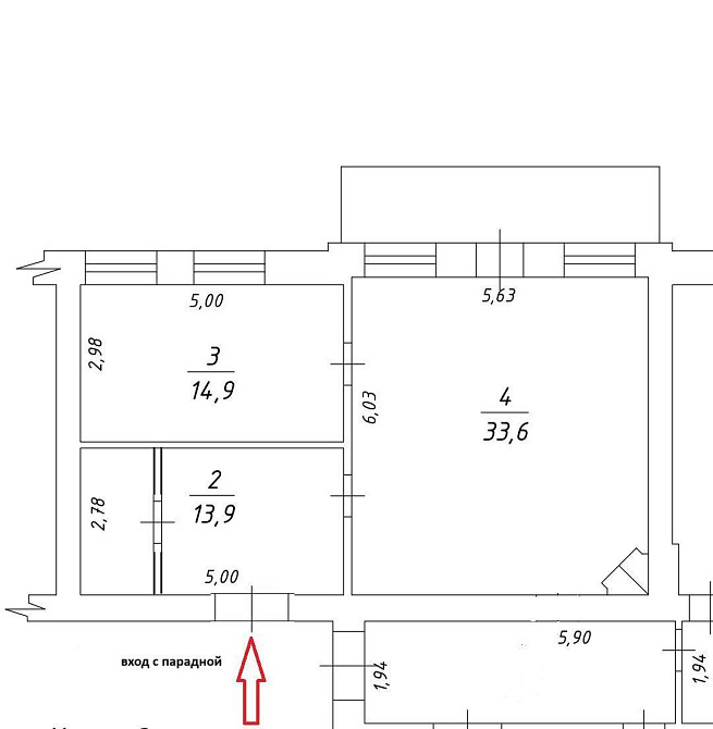 Двухкомнатная квартира в центре — всё рядом Одесса - изображение 8