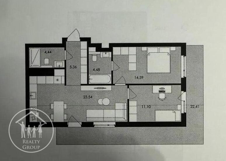 Продаж Квартира 2-кімнатна, 1/8 поверх на Героїв майдану Сокільники - фото 3