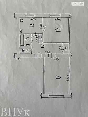 Продаж Квартира 2-кімнатна, 1/5 поверх на Молоді Луцьк