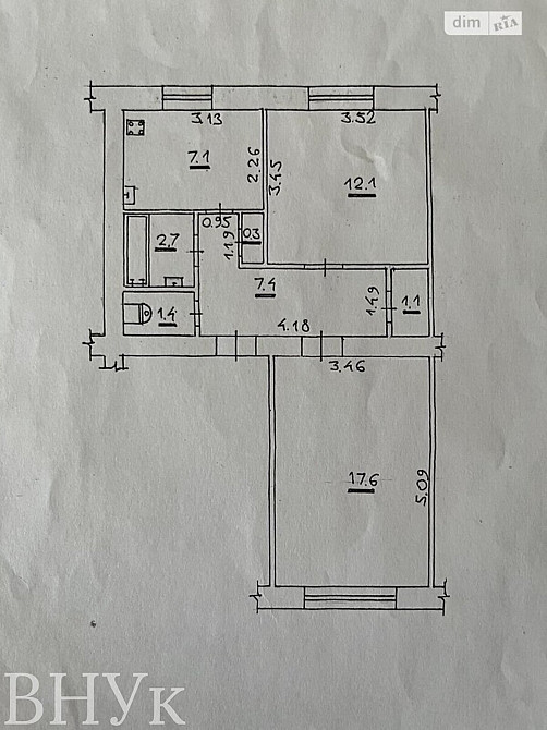 Продаж Квартира 2-кімнатна, 1/5 поверх на Молоді Луцьк - фото 2