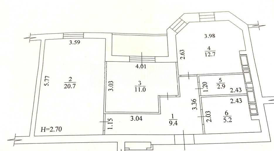 Продаж Квартира 2-кімнатна, 10/16 поверх на вул. Професорська Kharkiv - photo 8