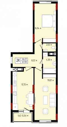 Продаж Квартира 2-кімнатна на Бельведерська-Ленкавського Івано-Франківськ