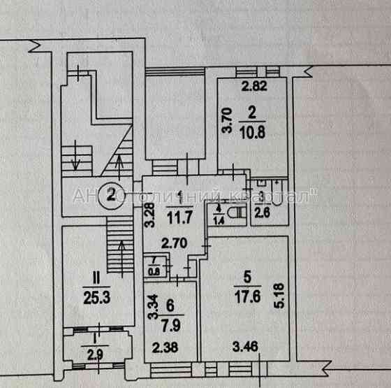 Оренда офісне приміщення на Хорива вул., 34 приміщень - 4, поверх - 1/4 Киев