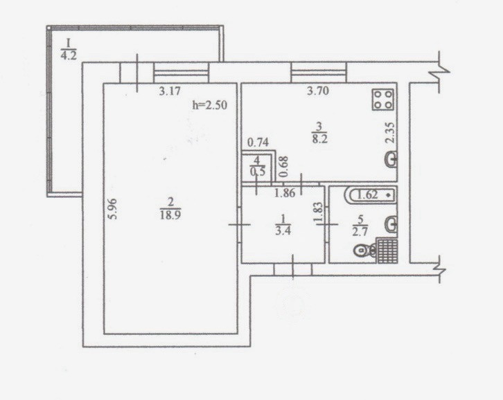 Продаж Квартира 1-кімнатна на ул. Кропивницкого, 24/26 Одеса - фото 10