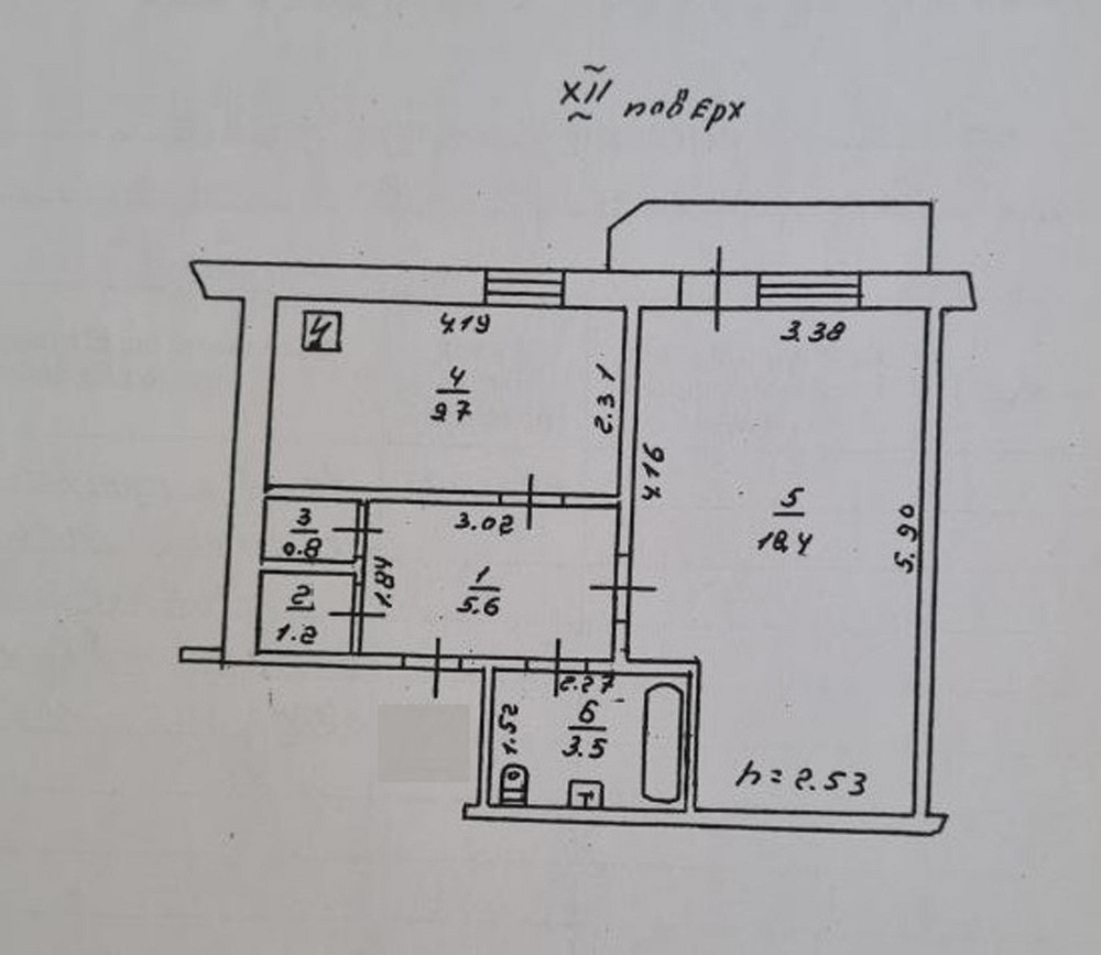 Отличная 1-комнатная квартира на ул. Бочарова (пос. Котовского)! Odessa - photo 13