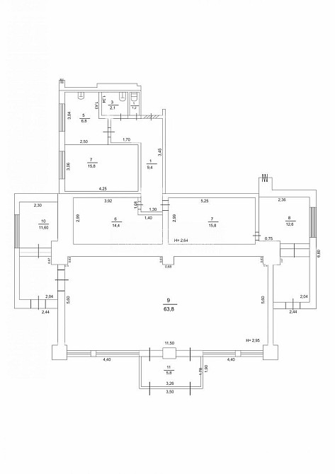Оренда торгове приміщення на вул. Астрономічна приміщень - 5, поверх - 1/9 Харків - фото 3