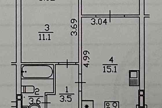 Продаж Квартира 1-кімнатна, 14/16 поверх на Михайла Максимовича вул. (Онуфрія Трутенка), 24 Київ