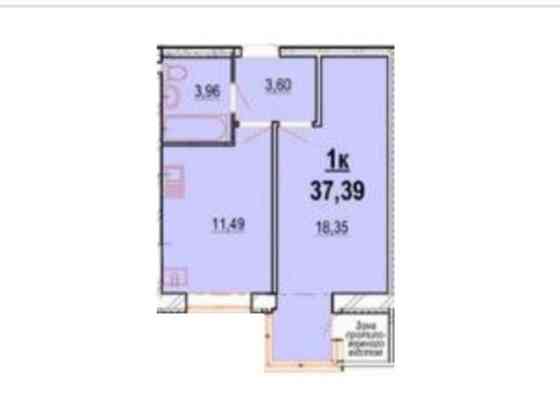 Продаж Квартира 1-кімнатна, 11/11 поверх на Волошкова Вінниця