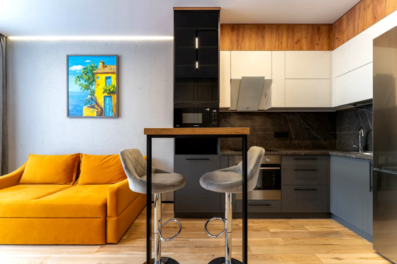 Оренда Квартира 1-кімнатна, 4/11 поверх на вул.Предславинська, 57 Киев