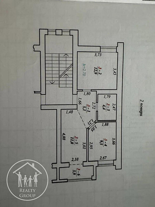 Продаж 2к Квартира 47 кв.м Калинова Винники - фото 16