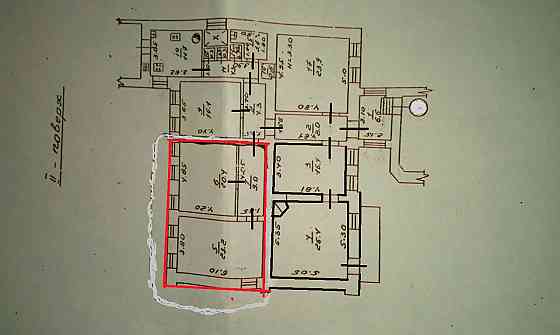 2-ком. кв. ул.Успенская. Квартира на две семьи. Общая только кухня. Одесса