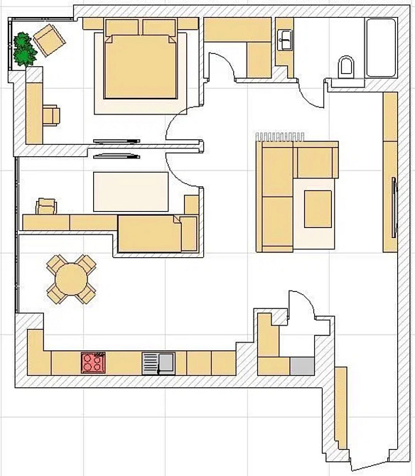 Продаж Квартира 3-кімнатна, 5/10 поверх на Бельведерська вул., 23 Івано-Франківськ - фото 7