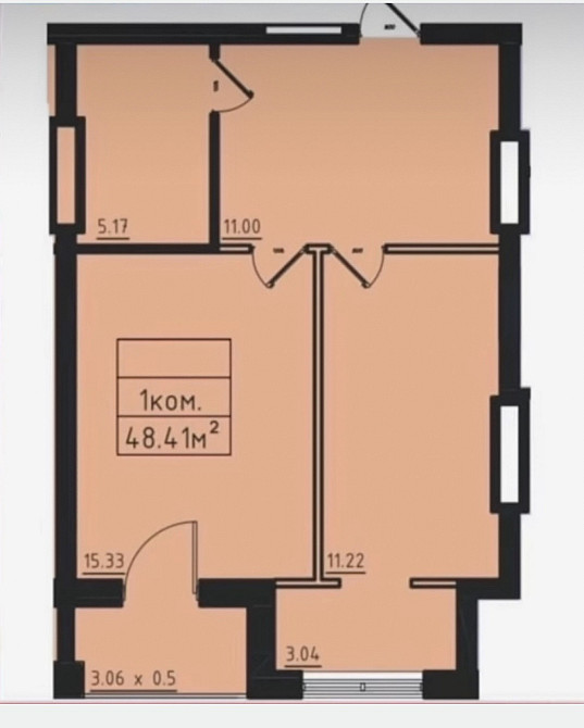 Продаж Квартира 1-кімнатна на ул. Дача Ковалевского, 91 Одеса - фото 7