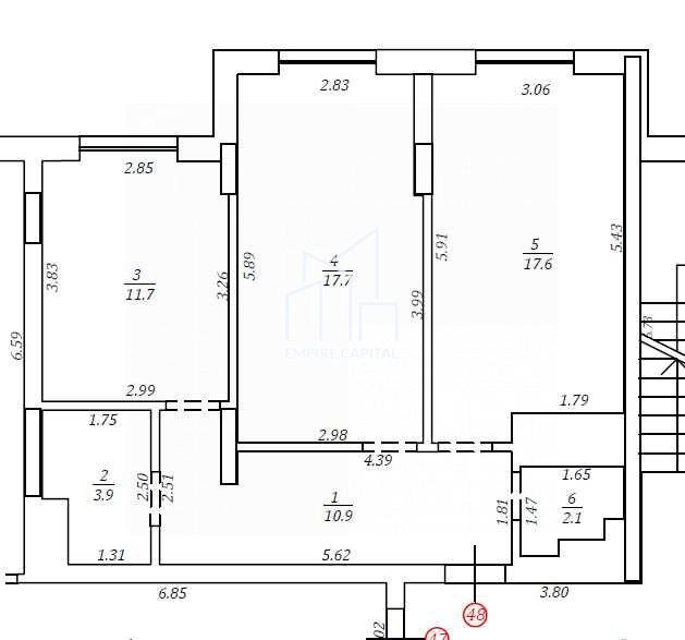 Продаж Квартира 2-кімнатна, 4/8 поверх на вул. Зелена Львів - фото 5