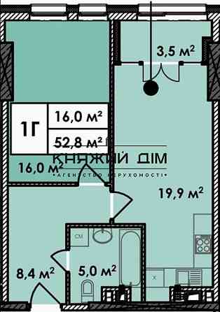 Продаж 1к Квартира 52 кв.м Победы просп./ Берестейский просп. Київ