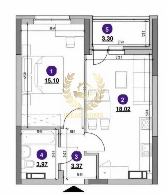 Продаж 1-кімн. квартири, Чоколівка, Солом'янський р-н Київ - фото 11