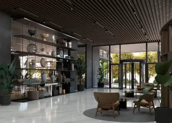 Комната за границей 32 кв.м 1 комн. 14-й этаж г. Измир, Турция на Готель Измир