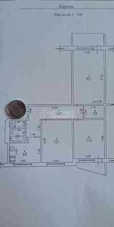 Продаж Квартира 3-кімнатна, 2/9 поверх на вул. Аерокосмічний проспект Kharkiv