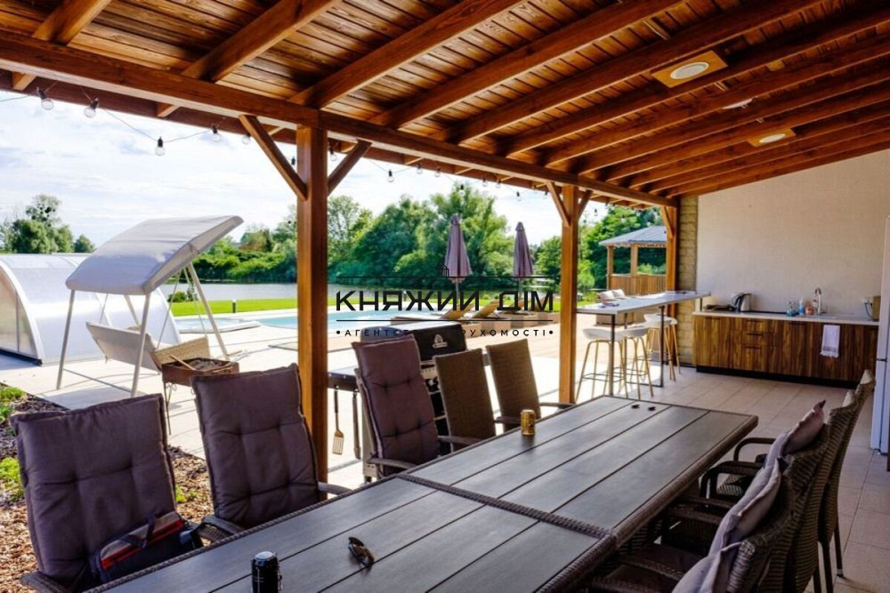 Сдается в аренду дом с Бассейном 500 м2 7 спален с выходом на Днепр Р#8209;н. Вишенки, Садовая (Осокорки), Киев  - фото 12