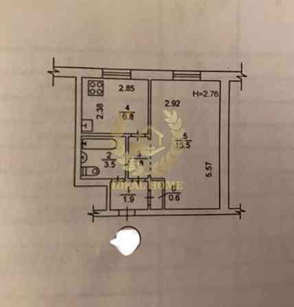 Продаж 1 кімн. кв-ри, Першотравневий масив, Київ Kiev