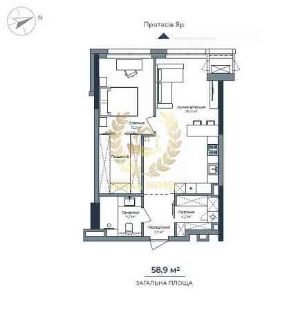 Продаж Квартира 2-кімнатна, 5/33 поверх на Антоновича ул., 136 Київ