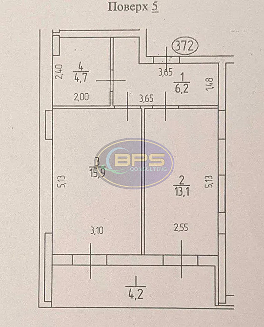 Продаж 1к квартири 44.1 кв. м Одеса - фото 9