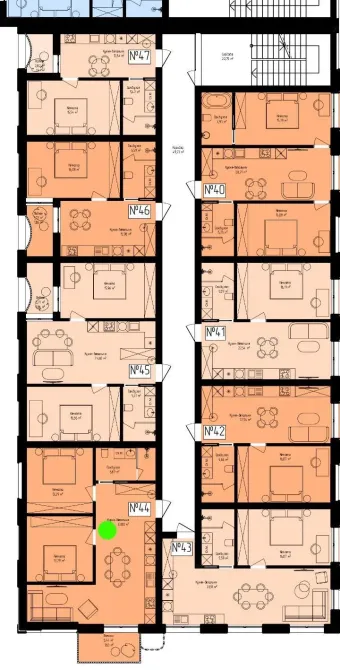Продаж 2к Квартира 68 кв.м Собранецька 115А Ужгород - фото 16