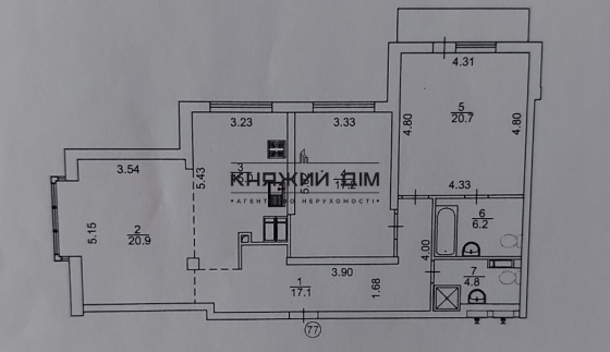 Продаж 4-х кім. видової квартири в ЖК Kiev