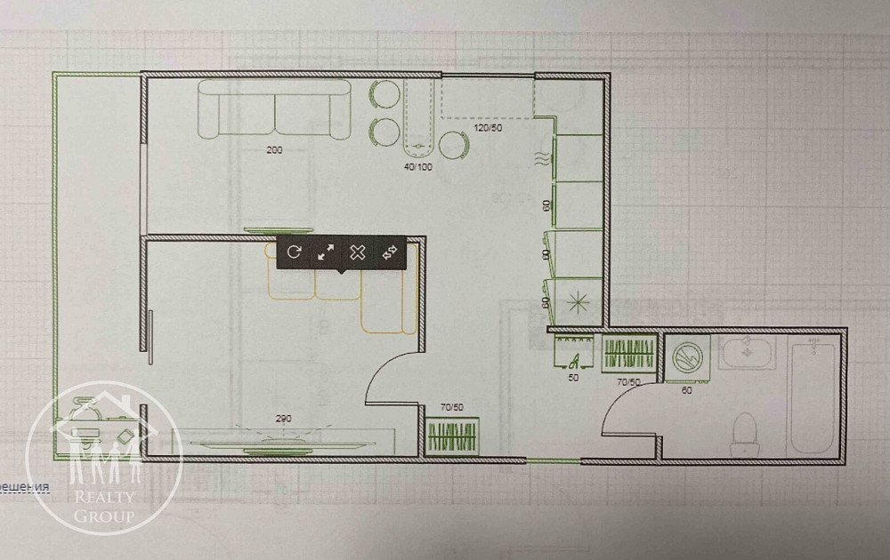 Продаж 2к Квартира 49 кв.м Лисика, 1а Винники - фото 12