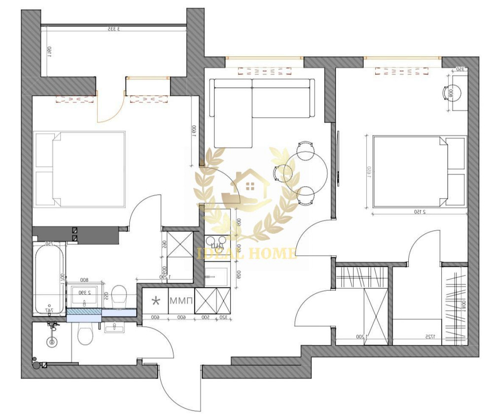 Простора 2-кімнатна квартира в ЖК “Медовий”, Кадетський Гай, 10 Kiev - photo 18