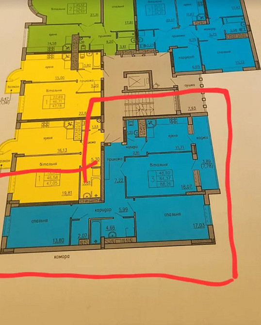 Продаж 3к квартири 88.26 кв. м на вул. Покрови Тернопіль - фото 5