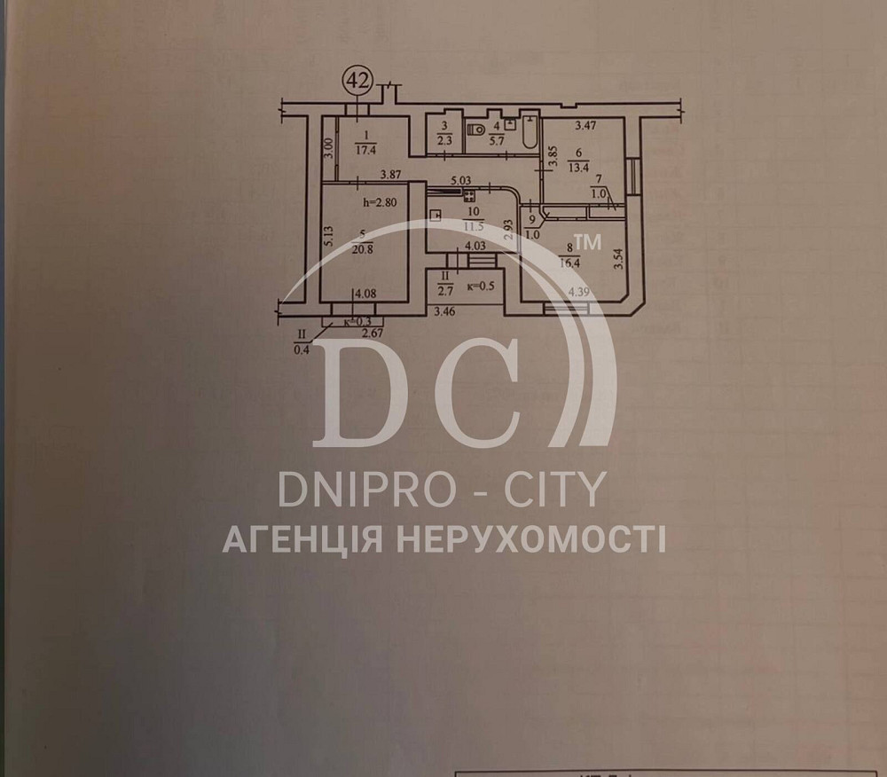 Продаж Квартира 3-кімнатна, 10/14 поверх на вул. Робоча Дніпро - фото 18