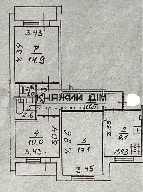 Продаж 3-х к. квартири на Лук'нівці, Татарка. № 21145128 Київ - фото 10