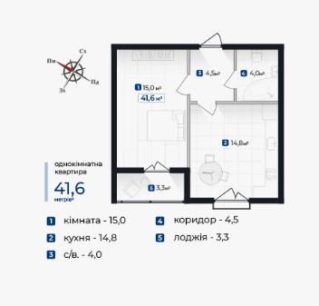 Продаж Квартира 2-кімнатна, 10/10 поверх на Довженка-Мазепи Івано-Франківськ - фото 7