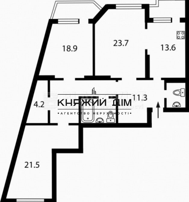 Продаж 3к Квартира 120 кв.м Пчелки Елены ул. Київ - фото 16