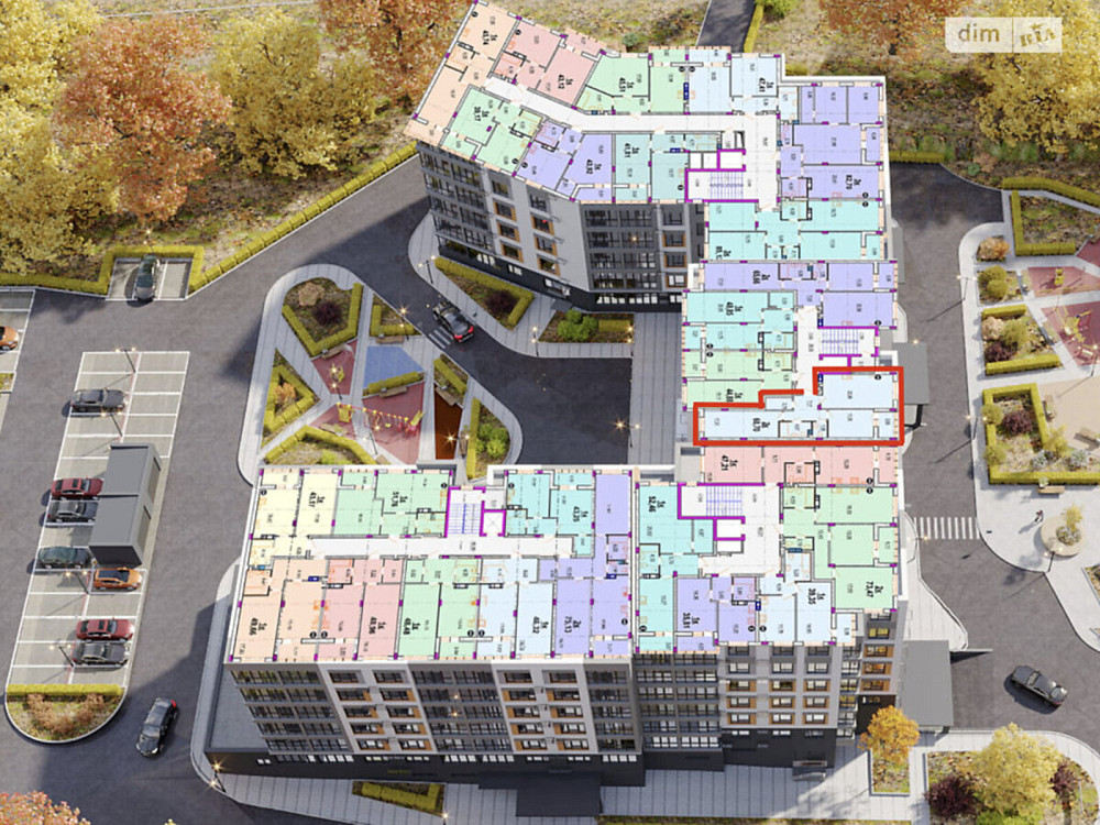 Продаж Квартира 2-кімнатна, 6/8 поверх на Богуна Вінниця - фото 1