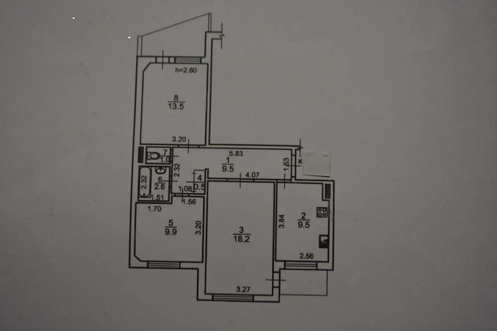 Продаж Квартира 3-кімнатна на просп. Небесной Сотни (просп. М. Жукова), 8 Одесса - изображение 1
