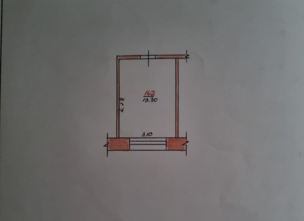 Продаж 1к Квартира 20 кв.м Вітрука Житомир - изображение 1