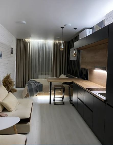 Квартира-студия с дизайнерским ремонтом на Фонтане. Одеса - фото 3