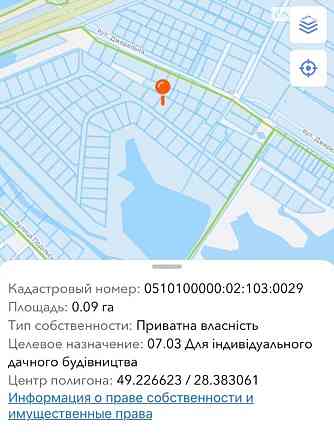 Продаж земельної ділянки 9 соток на Джерельна Винница