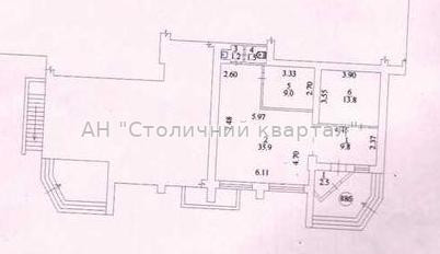 Оренда торгове приміщення на Степана Рудницького вул., 13, корп. 2 приміщень - 3, поверх - 1/16 Kiev - photo 2