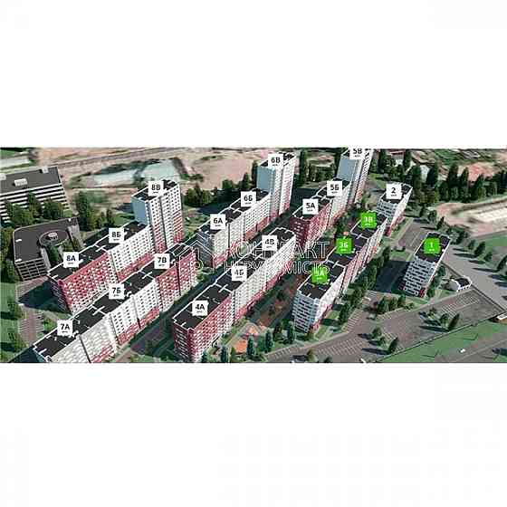 Продаж Квартира 1-кімнатна, 1/9 поверх на вул. Борткевича Харьков